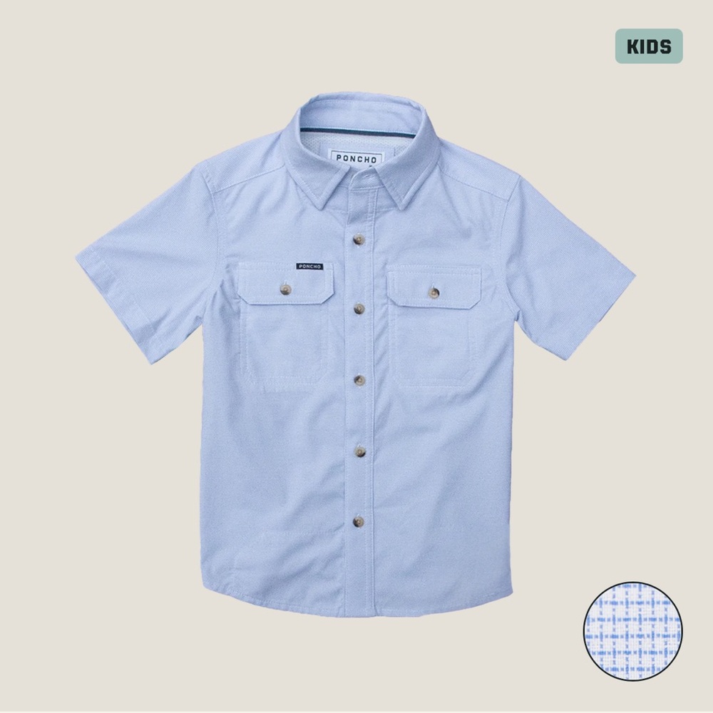 Poncho Outdoors child’s button down shirt